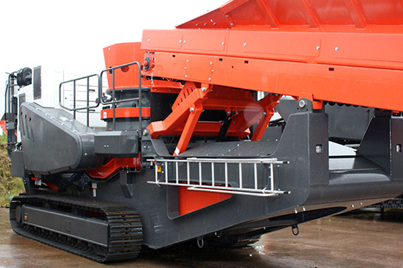 履帶式移動圓錐破碎站