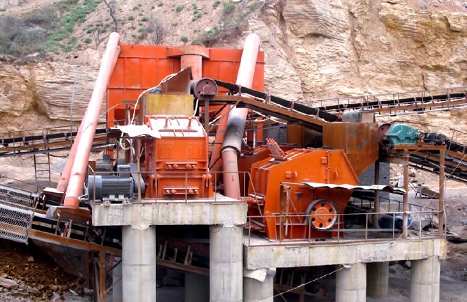 甘肅白銀600t/h有色金屬伴生礦破碎生產(chǎn)線