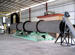 俄羅斯煤泥烘干機(jī)客戶案例