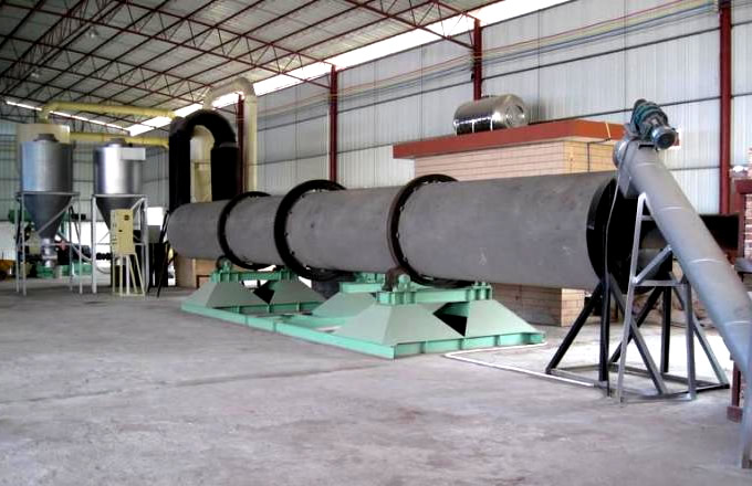 俄羅斯煤泥烘干機(jī)客戶案例